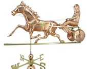 Horse and Sulky Weathervane