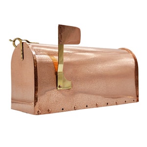 Premium Etched Copper Mailbox