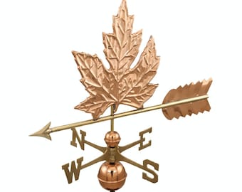 Veleta de hoja de arce