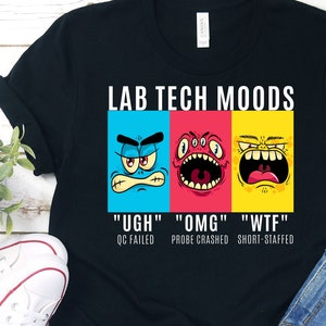 FUNNY LAB TECH Shirt, Lab Scientist Tshirt, Lab Week Shirt, Medical Lab ...