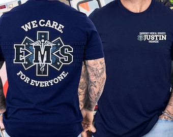Personalized EMS Paramedic Shirt, EMS Week 2025 Shirt, Emergency Medical Services, EMT Student Graduation Gift, Medic Frontline Healthcare
