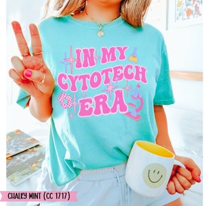 CYTOTECH ERA Retro Shirt, Cytotechnology Day Gift, Cytology Student Graduation Mother&#39;s Day Gift, Medical Lab Science, Cytology Mom Shirt