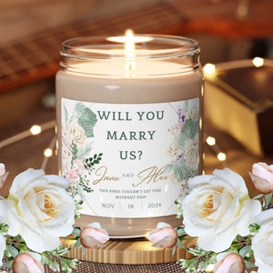 Personalized Officiant Proposal Soy Candle, Wedding Officiant Proposal Gift, Thank You Officiant Pastor Minister Priest Gift, Officiant Gift