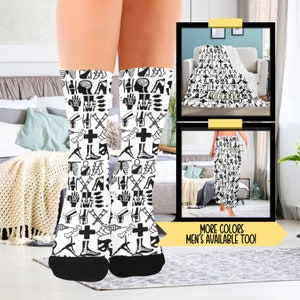 Radiology Socks, Orthopedic Nurse Socks, Physical Therapy Graduation Gift, CNA Christmas Socks, Chiropractic Socks, Medical Assistant Gift