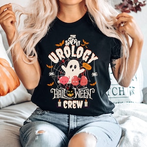 Spooky Urology Halloween Crew Shirt, Urology Nurse Group Tshirt, Urology Medical Assistant Cute Ghost Shirt, Urology Student Fall Gift