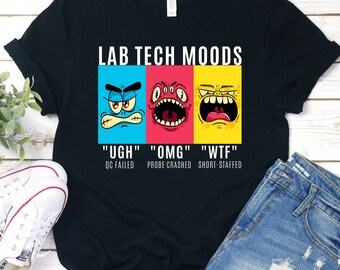 FUNNY LAB TECH Shirt, Lab Scientist Tshirt, Lab Week Shirt, Medical Lab Science Gift, Med Tech Shirt, Lab Tech Gift, Lab Nerd Shirt, Lab Rat
