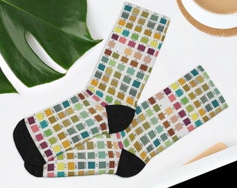 URINALYSIS DIPSTICK SOCKS, Medical Lab Science Graduation Gift, Urology Nephrology Gift, Lab Week, Dialysis Nurse, Science Teacher Socks
