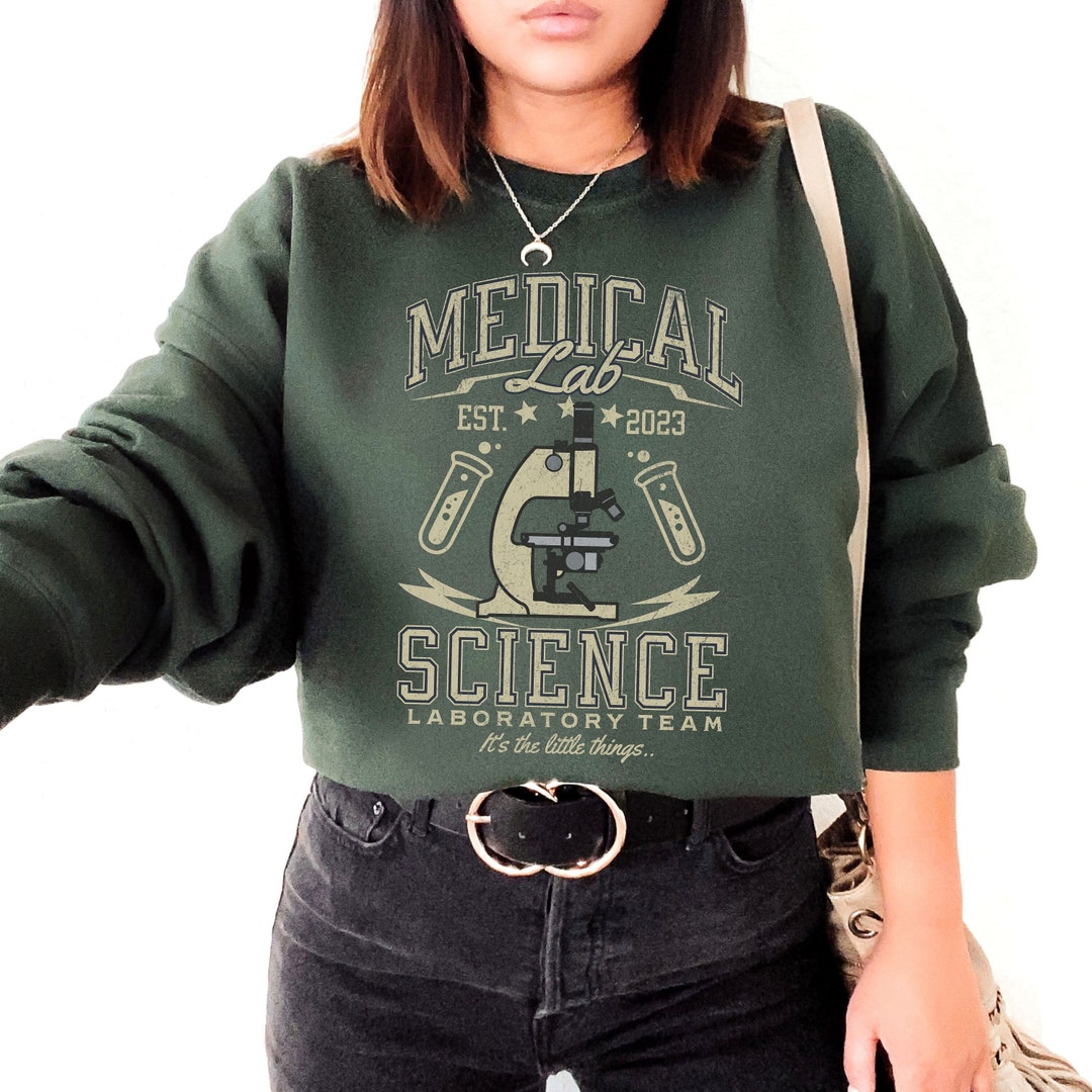 Medical Lab Science Sweatshirt, Lab Week Sweater, Laboratory Gifts, Lab ...