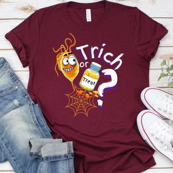 TRICH OR TREAT Shirt, Obgyn Halloween Shirt, Epidemiology Shirt, Spooky Medical Student Shirt, Doctor Shirt, Public Health Nurse, Ed Nurse