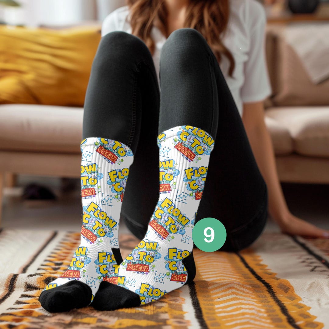 FLOW CYTOMETRY Socks, Medical Lab Science Gift, Lab Scientist, Lab ...