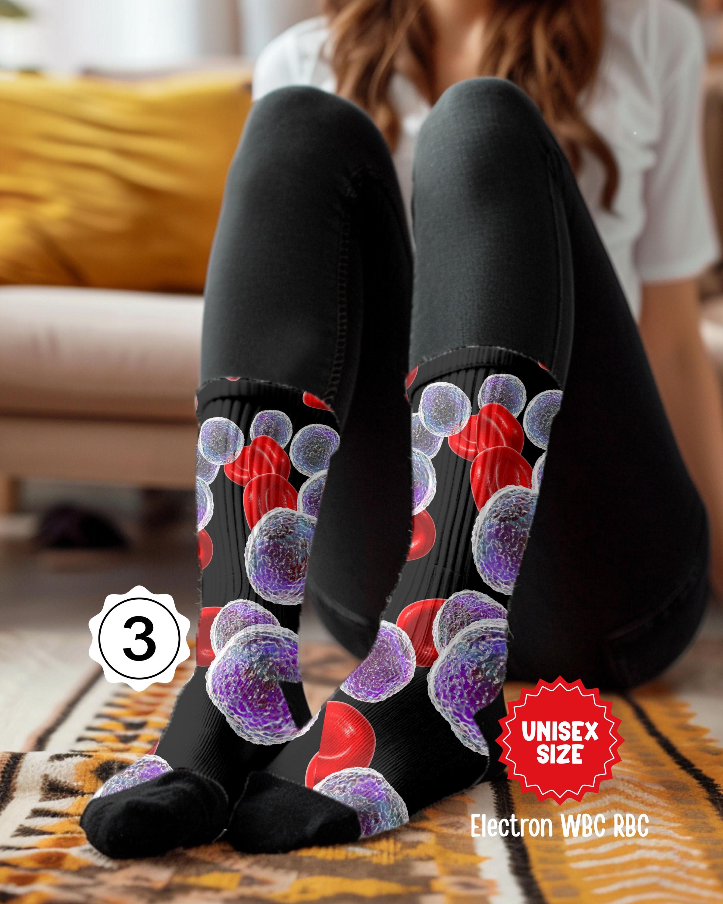 Science Lab Socks Hematology Socks, Medical Lab Science Graduation Retirement Gift, Lab ...