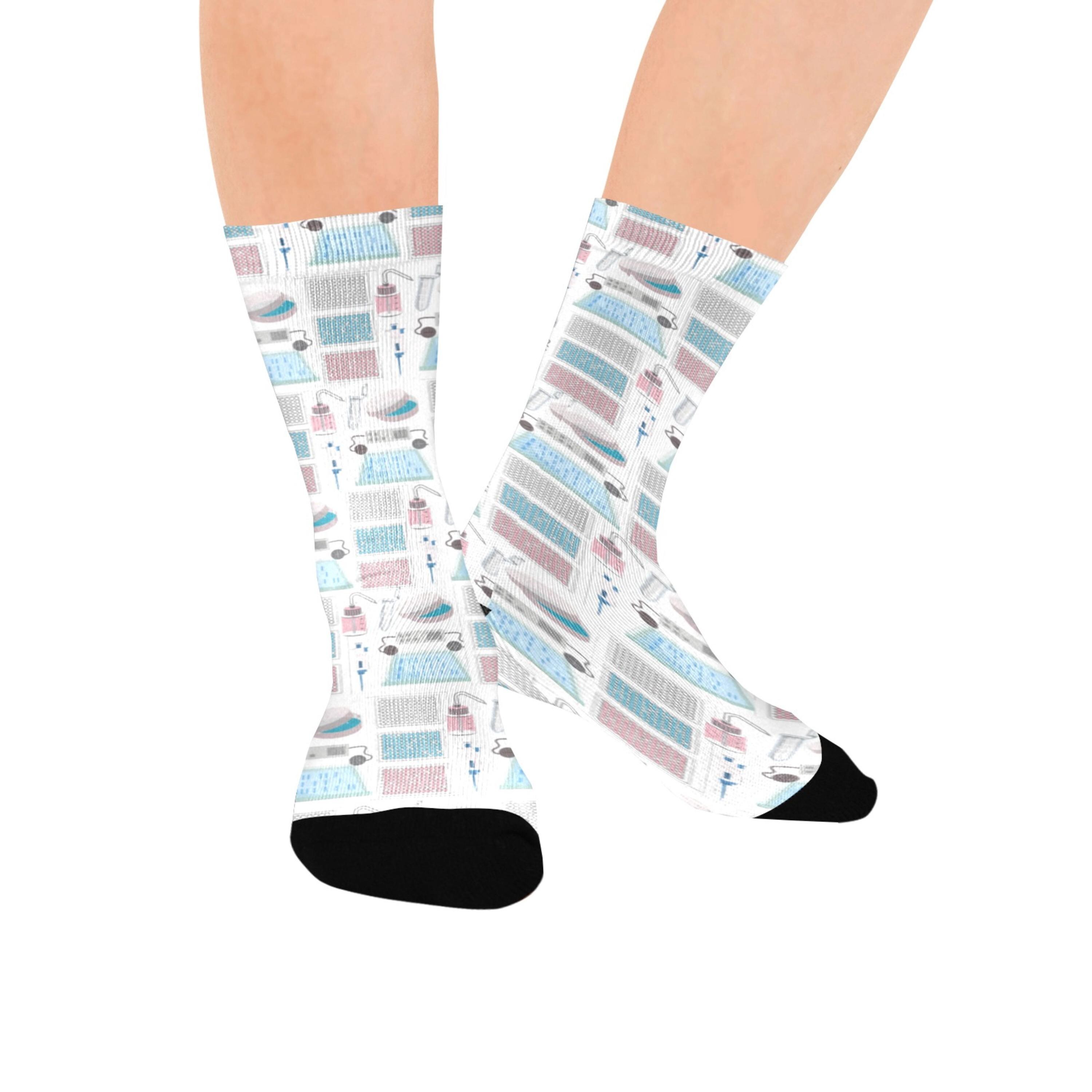 Lab Week Socks Culture Cell Socks, Laboratory Graduation Phd Student Gift, Science ...