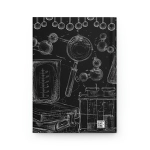 Journal de microscope personnalisé, cahier de doctorants, cadeau de recherche, cadeau d'enseignant STEM, journal de laboratoire personnalisé, cadeau de biologie moléculaire image 3