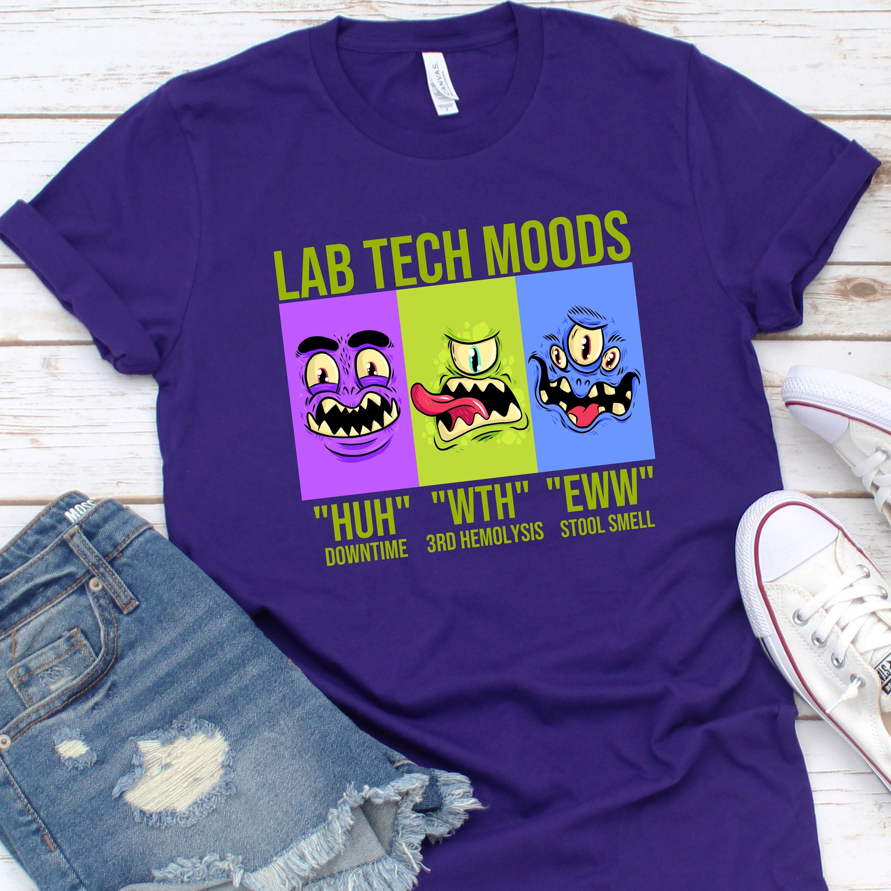 funny lab tech t shirts