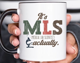 Personalized Medical Lab Science Mug, Lab Week Gift, Laboratory Mug, Lab Scientist Gift, Medtech Student Graduation Mug Gift, Lab Tech Gift