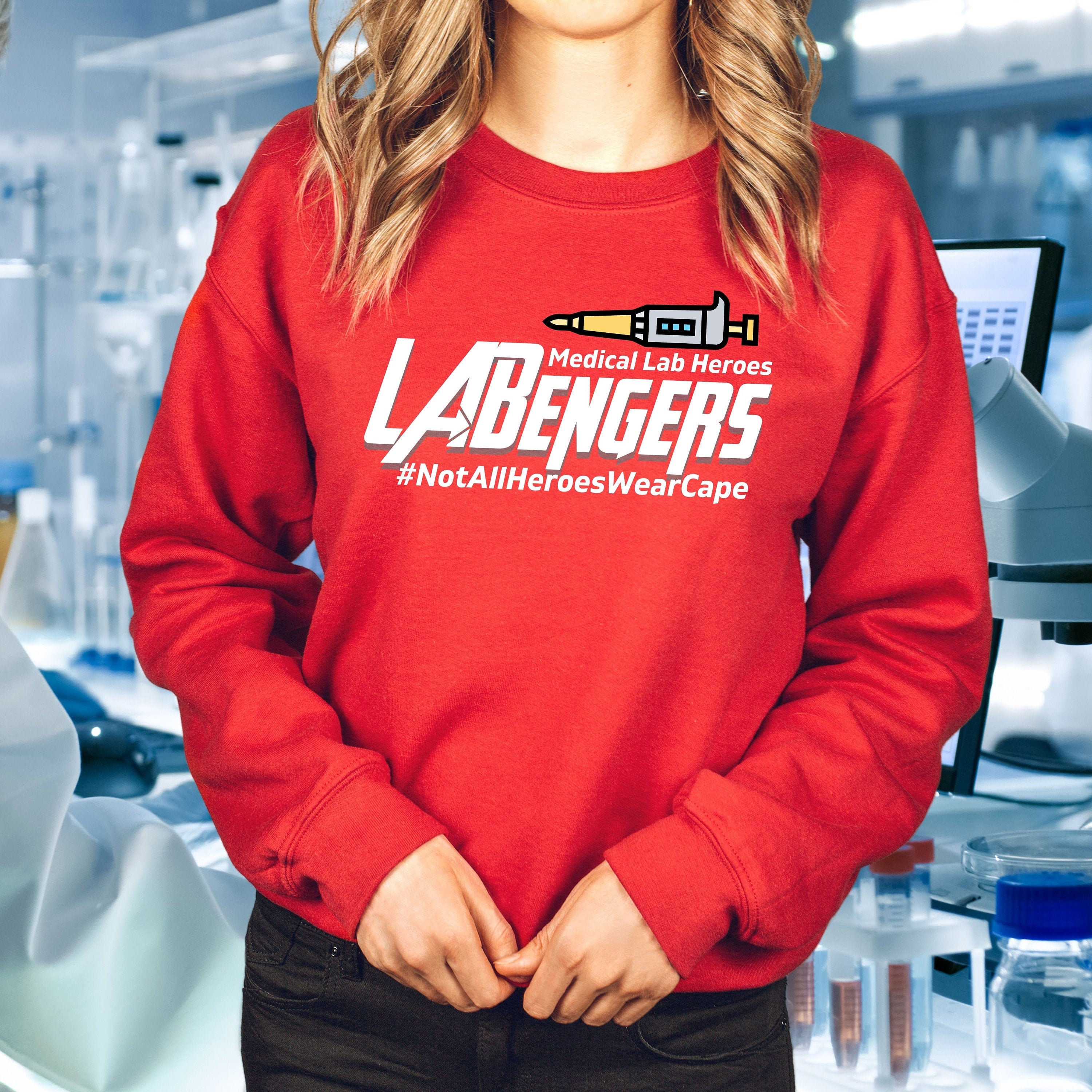 LAB WEEK SWEATSHIRT Lab Tech Gift Lab Scientist Gift Lab Etsy