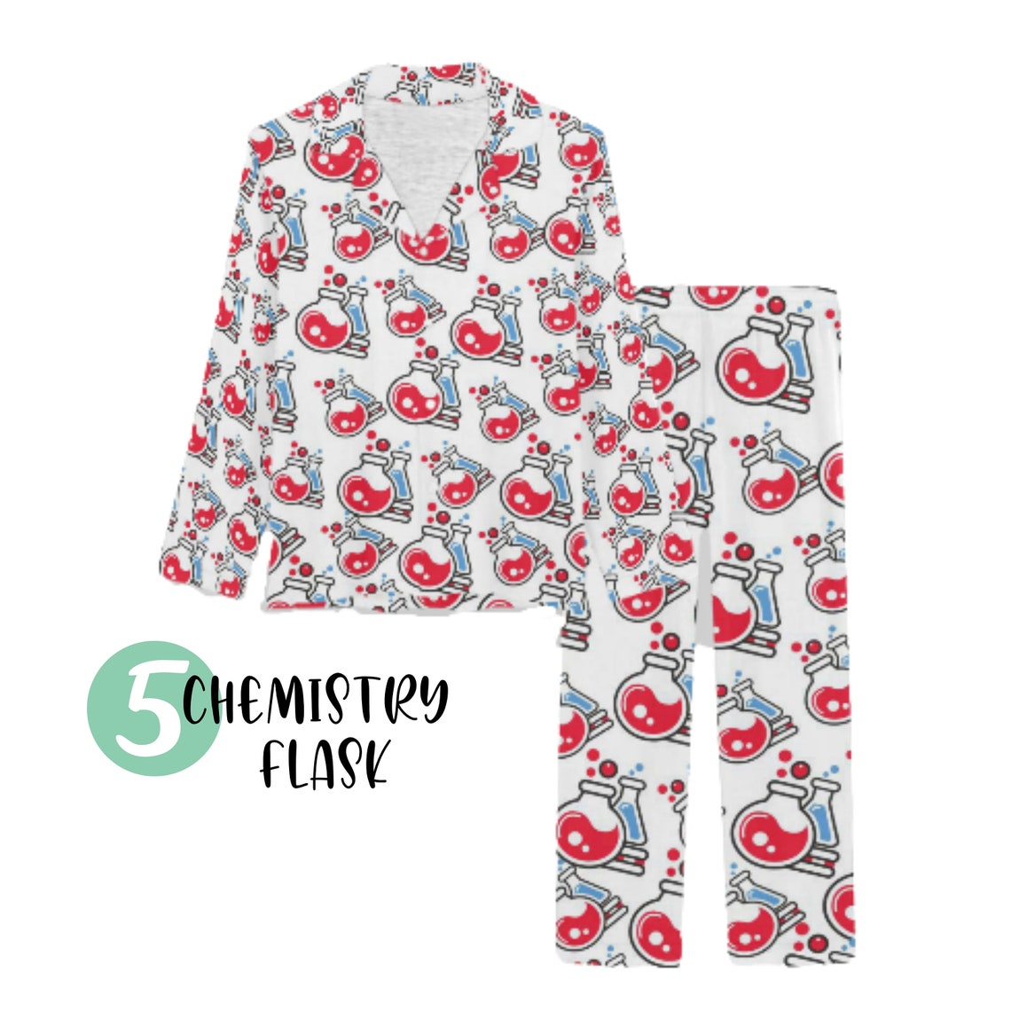 SCIENCE PAJAMA SET Lab Tech Gift Scientist Gift Pathologist Etsy