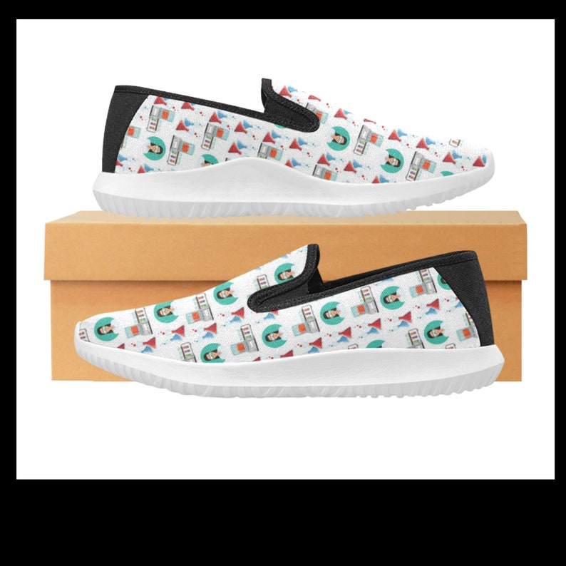 SLIPON SCIENCE Shoes Lab Tech Shoes Science Teacher Shoes Etsy