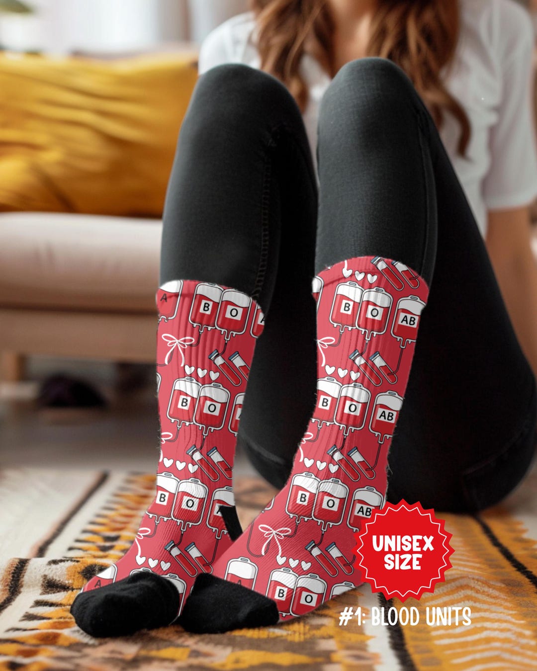 Science Lab Socks Blood Bank Socks, Medical Lab Science Graduation Gift, Lab Week ...