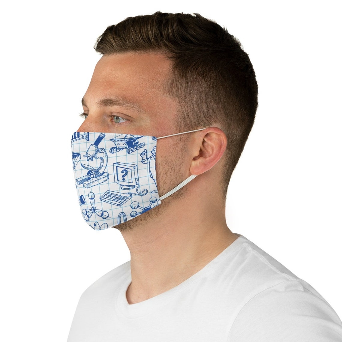 Laboratory Mask Lab Tech Face Mask Phlebotomist Mask Lab | Etsy