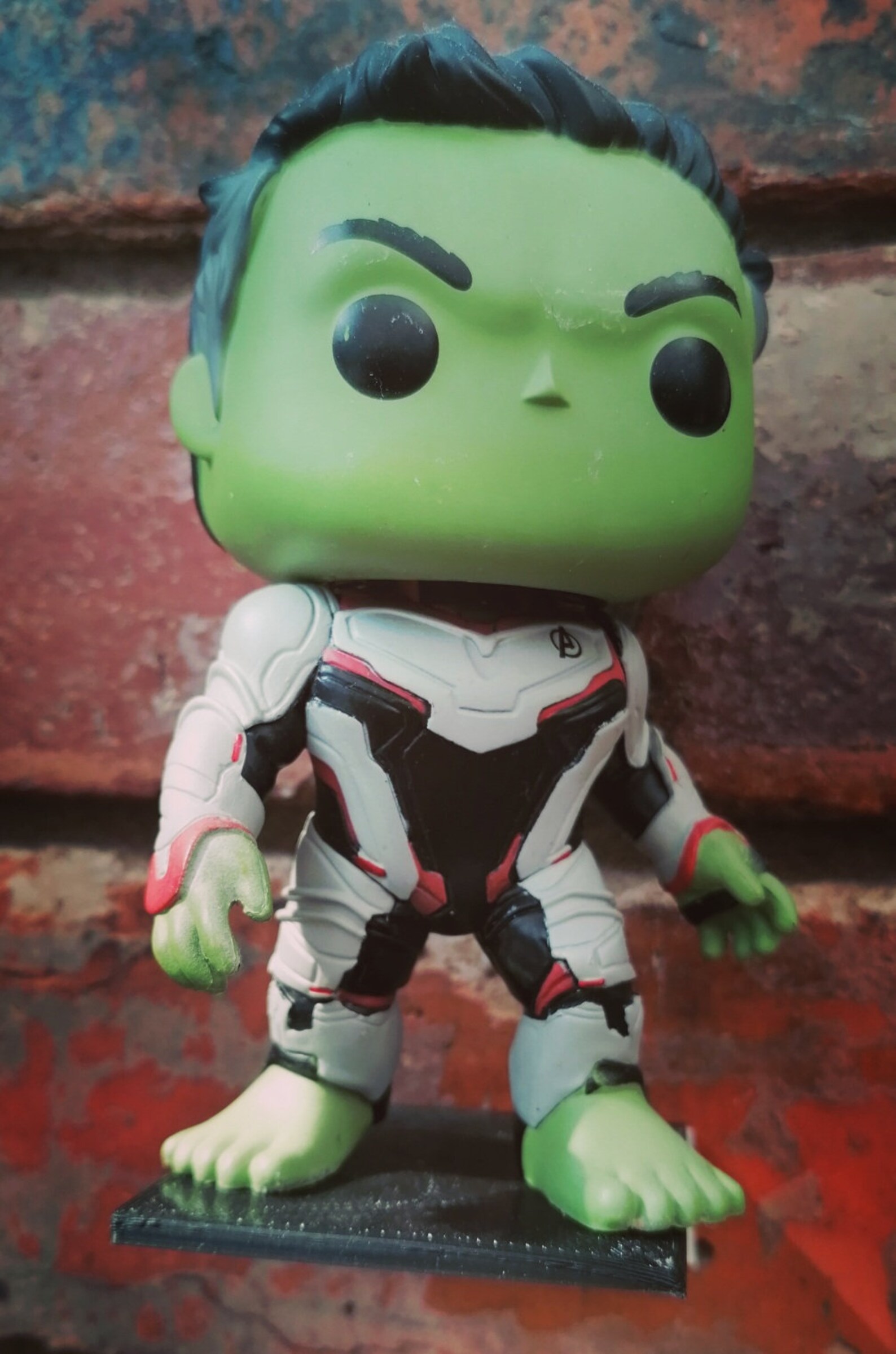 something in funko pop head