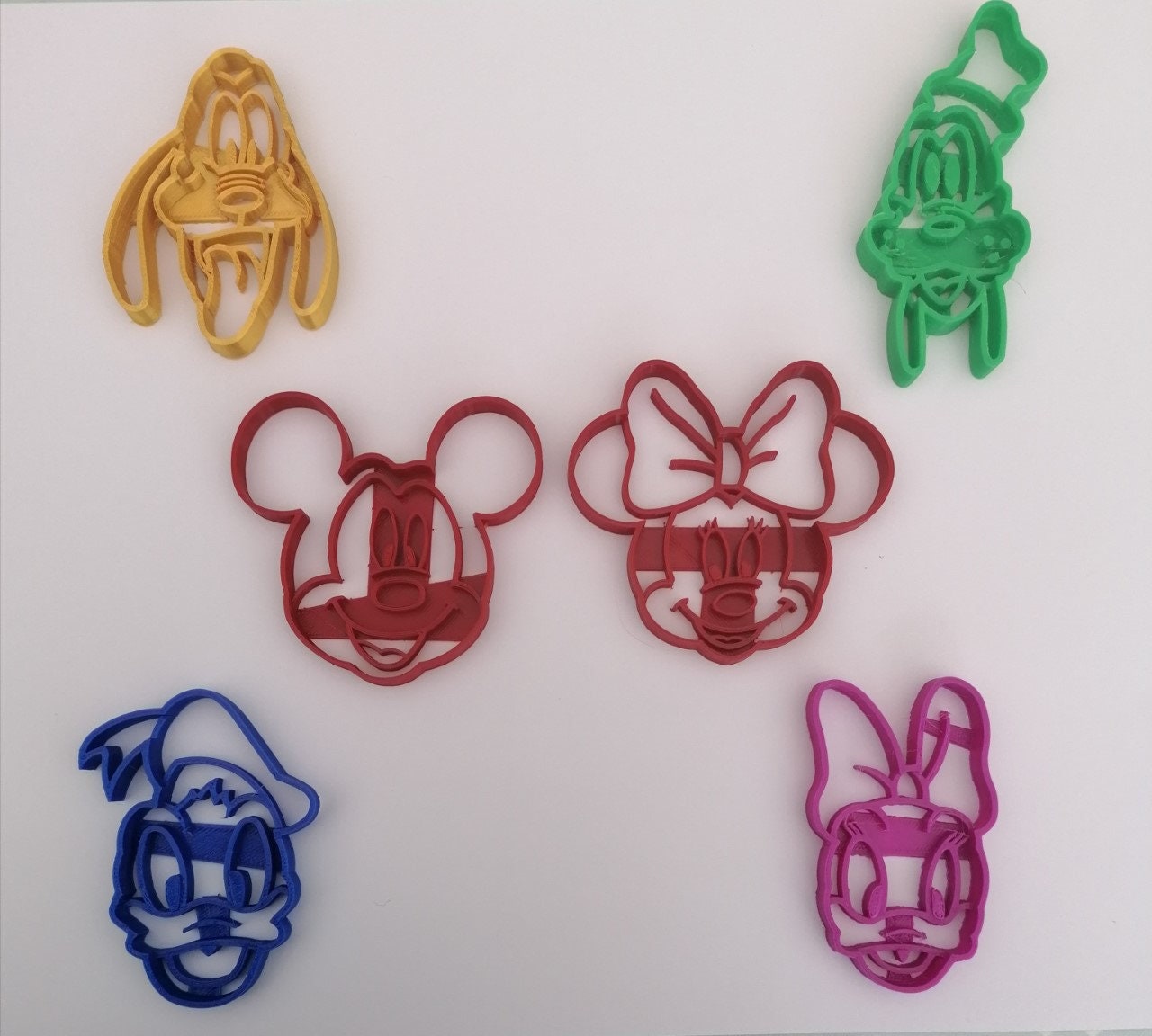 Mickey mouse cookie cutter Goofy Pluto Minnie Donald daisy Etsy