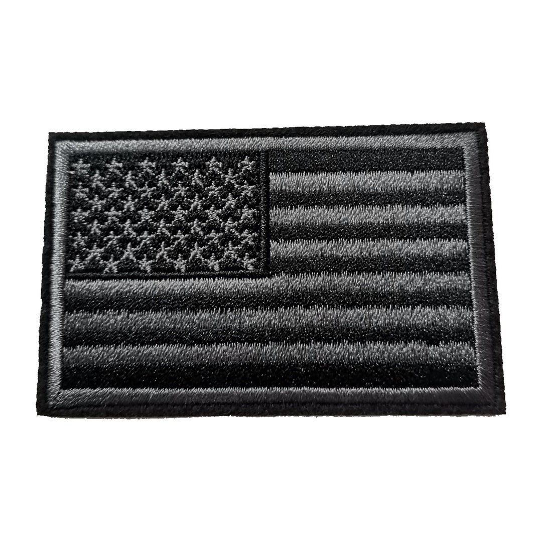 USA Flag Velcro Hook & Loop Patch From Custom Crowns™ Tactical Morale ...