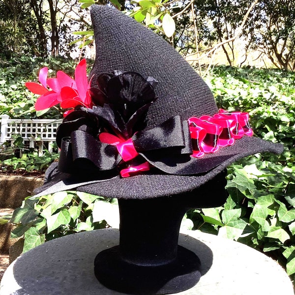 The "Hot Pink" Everyday Witch Hat