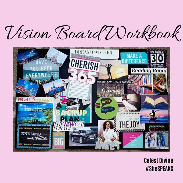 Vision Board Workbook - Etsy