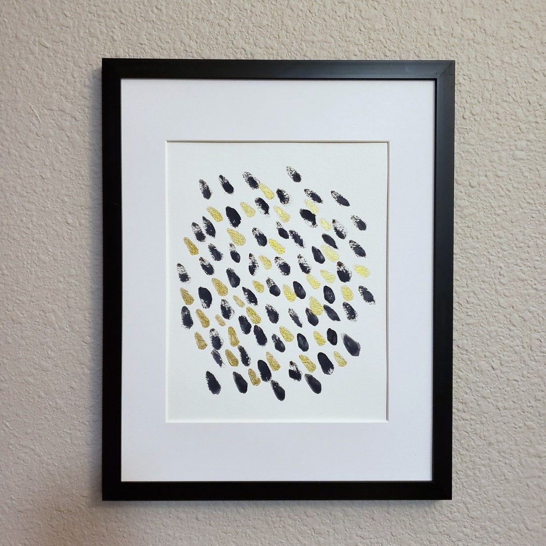 Framed Art Original Painting Hand Painted Art Wall Art Abstract Art