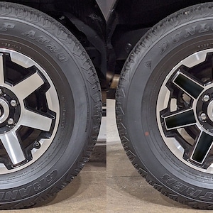 Mörkningsskydd i vinyl för Toyota 4Runner TRD Off Road 2017-2022 | 8 färger