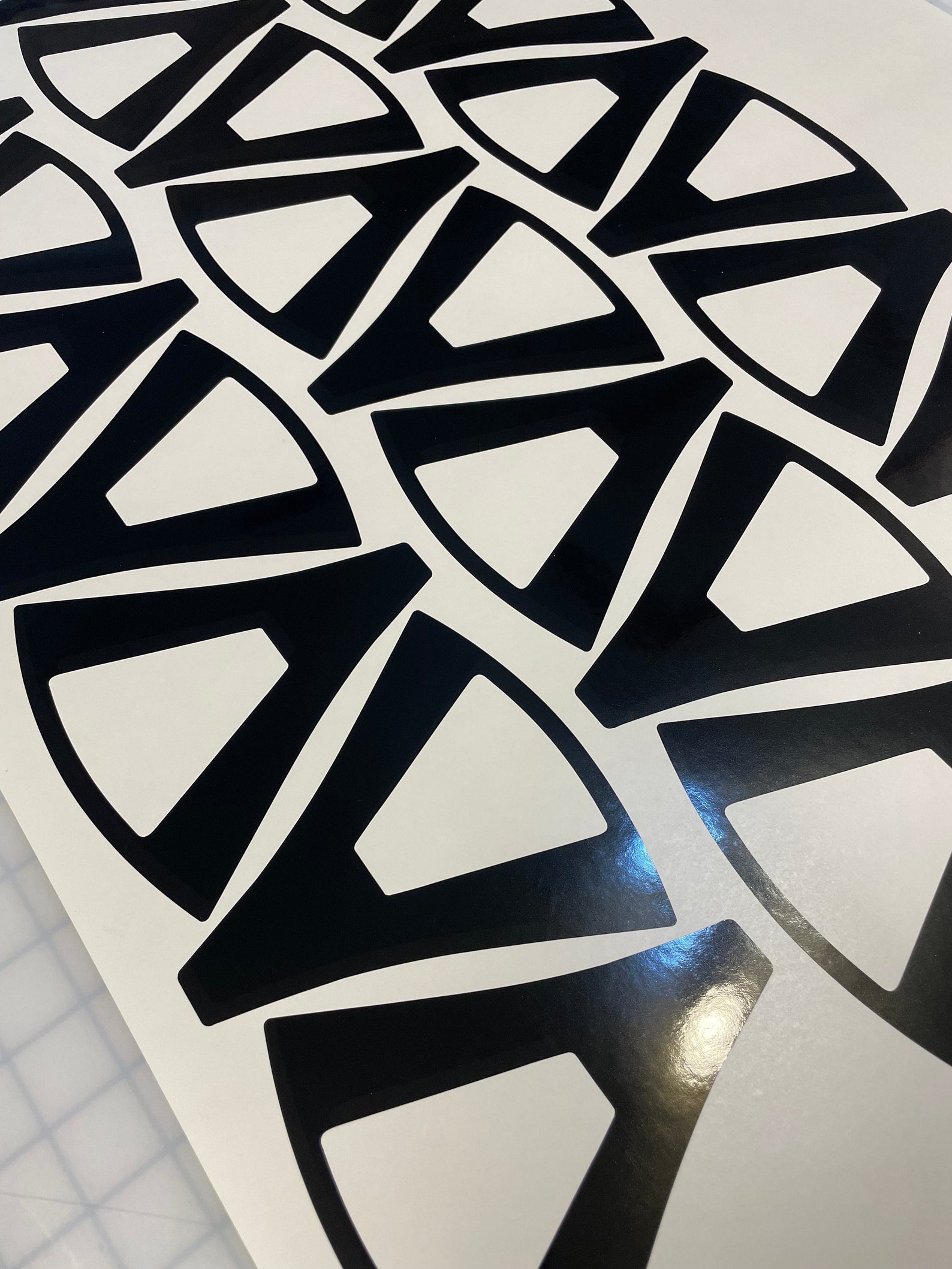 20162022 Toyota SR5 16″ Wheel Blackout Overlay Decals Wheel