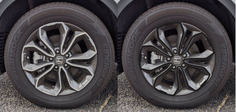 Wheel Blackout Vinyl Decals Honda CRV 2020-2022