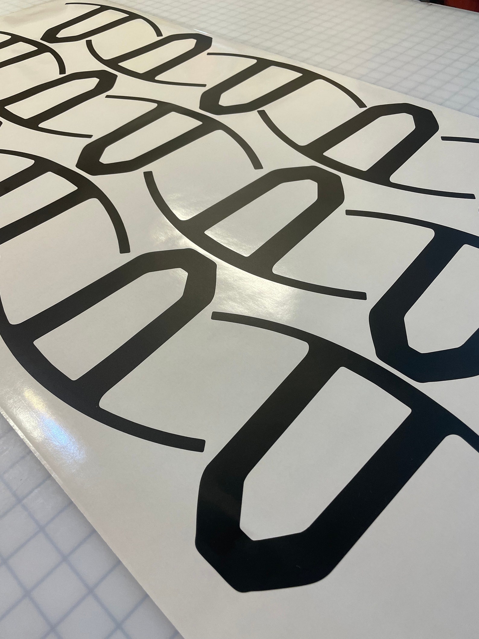 GMC Truck SIERRA Wheel blackout overlay decals