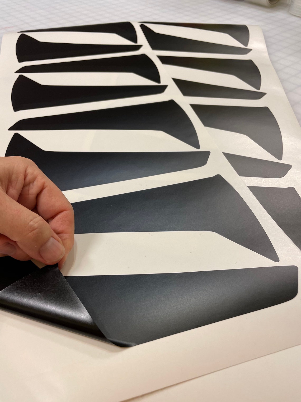 Wheel Blackout Overlay Decals Volkswagen GTI MK7 Dallas