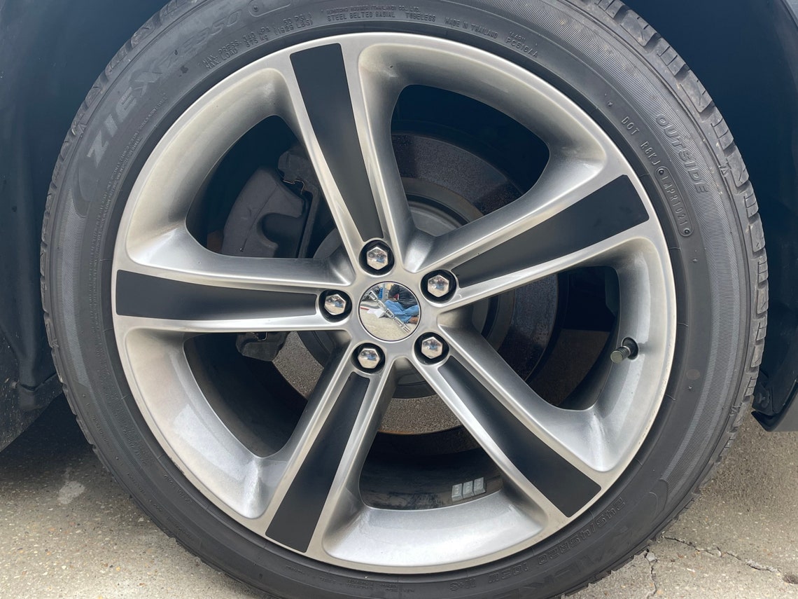 dodge challenger wheel blackout decal kit