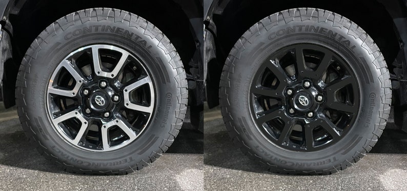 Vinyl Wheel Blackout Overlays for Toyota Tundra