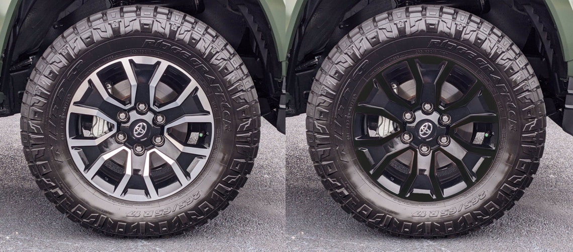 Wheel Blackout Vinyl Decals for Tacoma TRD Sport 2020-2022