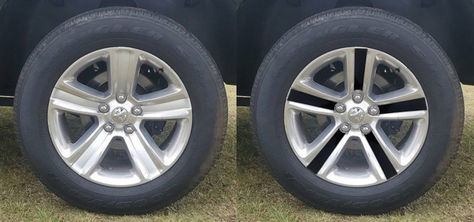 2014 2018 Dodge Ram 1500 Wheel Decals