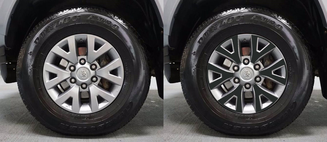 Vinyl Wheel Blackout Overlays for Toyota Tacoma SR5