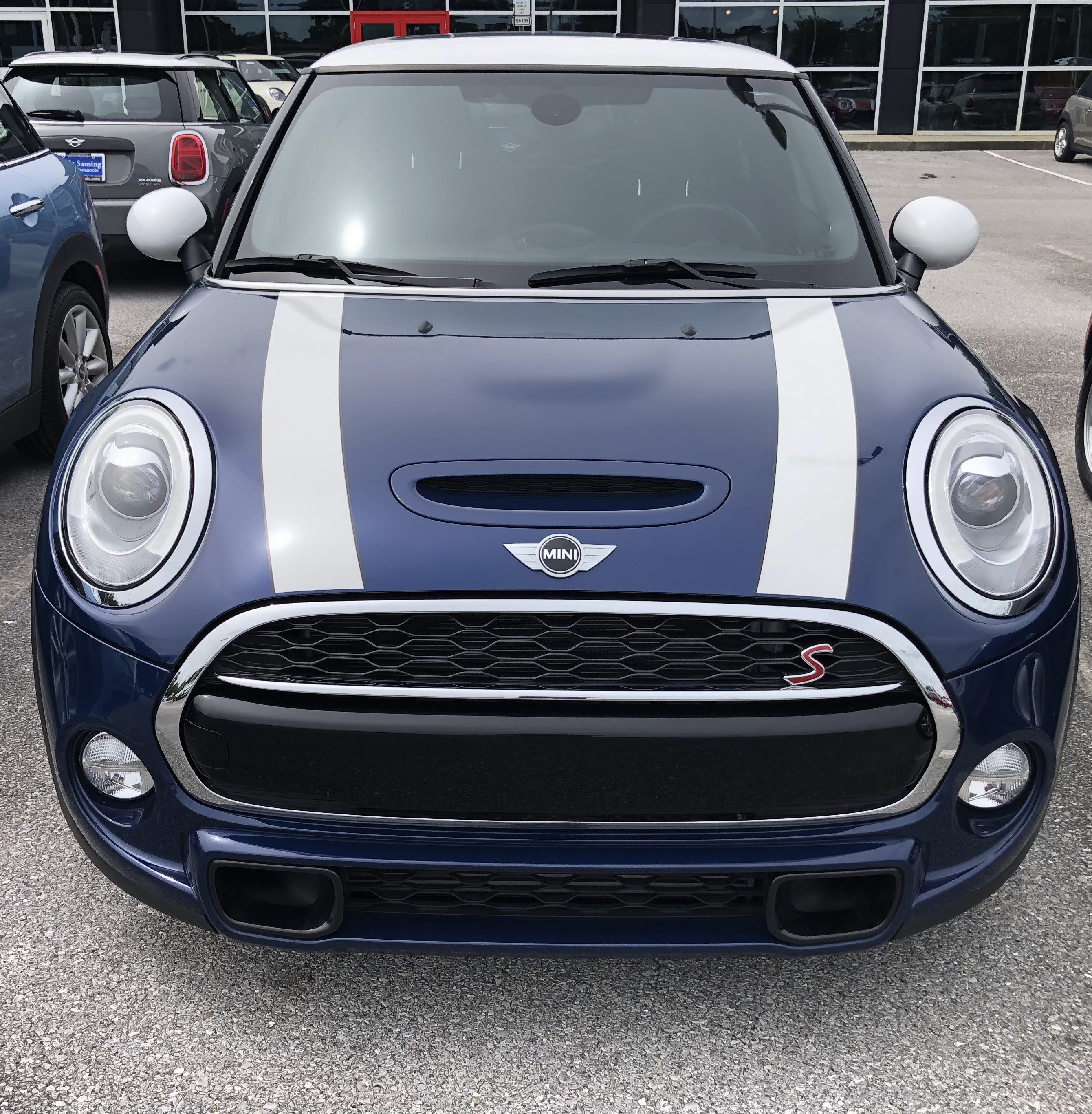 Mini cooper stripes deals