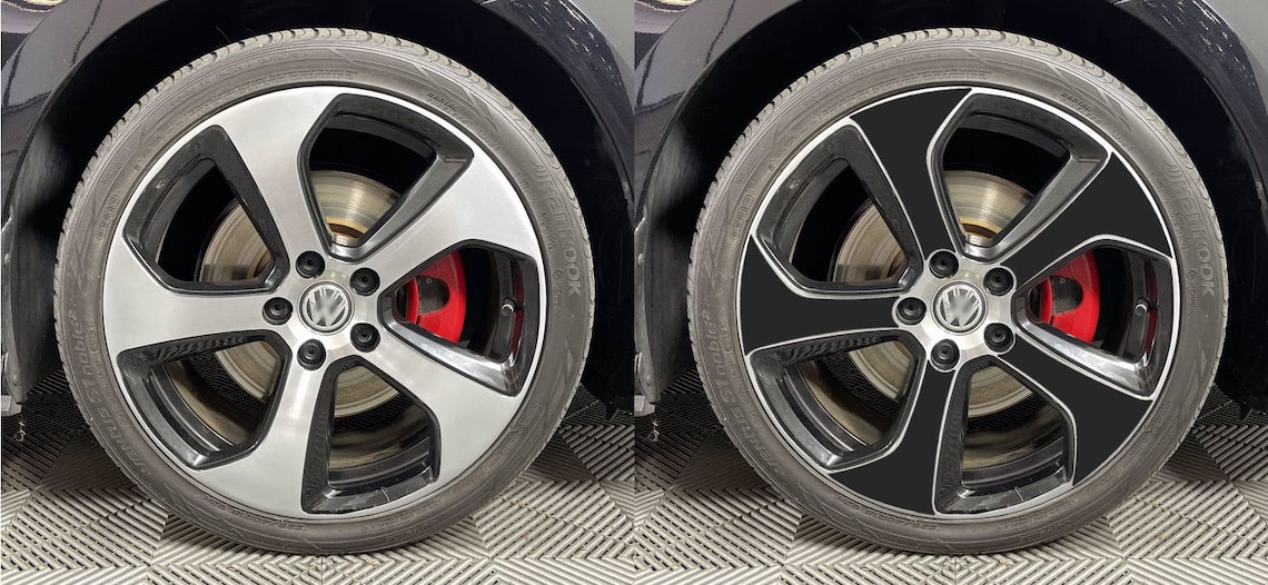 Vinyl Wheel Overlays Volkswagen GTI MK7 Austin 2014-2020