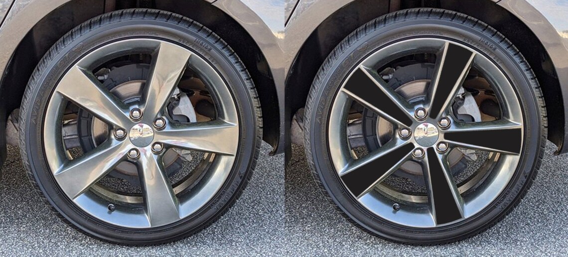 Vinyl Wheel Decals 18 Inch Wheels Dodge Dart 2013-2016