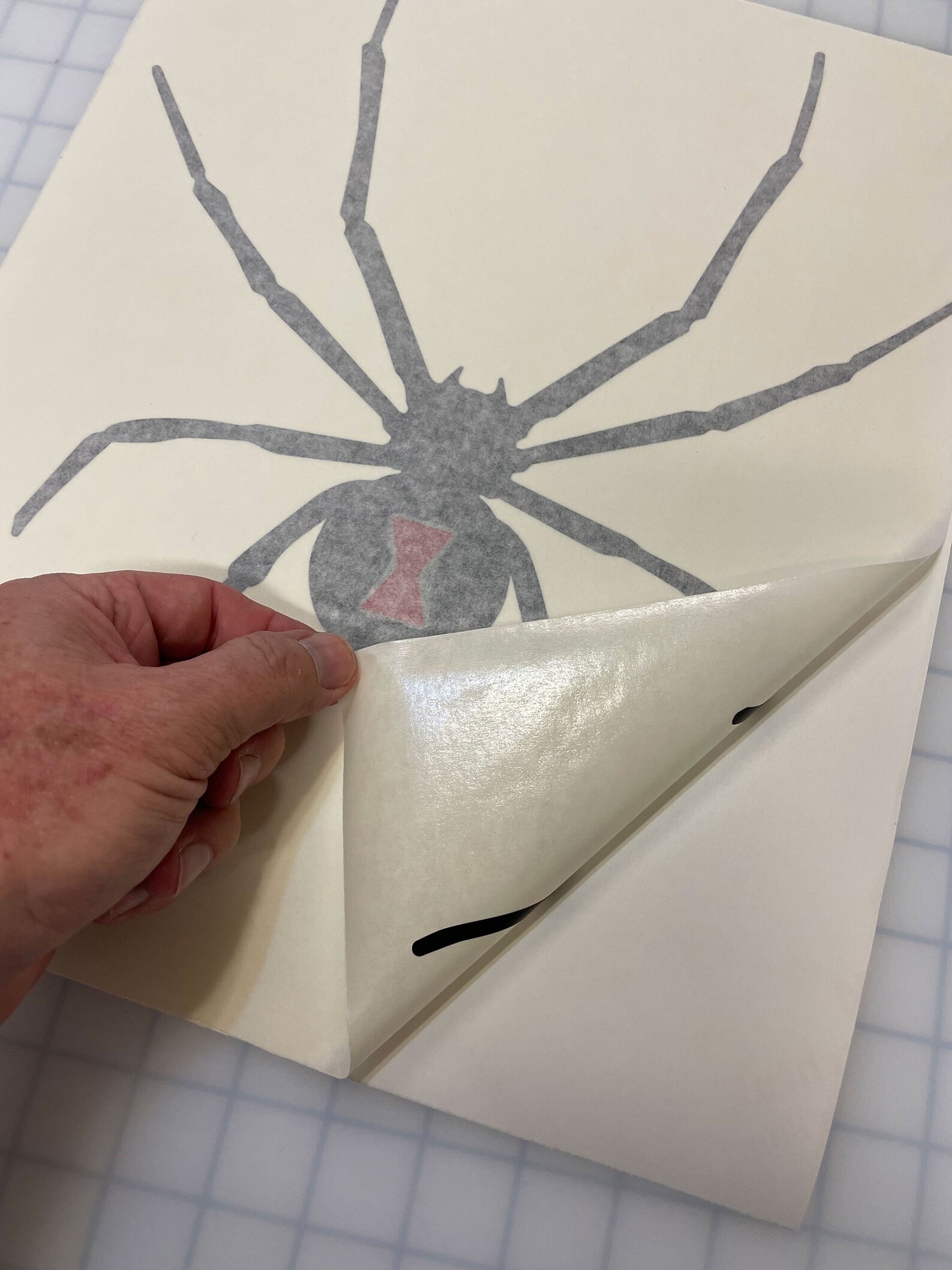 Black Widow Spider Hood Decal for Jeep 19 X 16 In. Etsy