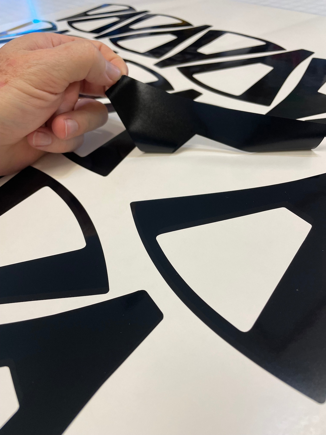 Vinyl Wheel Overlay Blackout Decals for Toyota Tacoma SR5