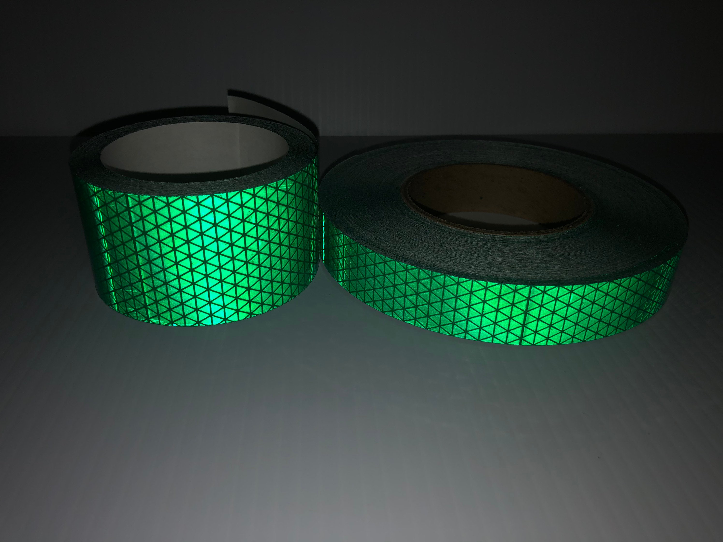 Oralite V92 Reflective Tape Green 1 and 2 Wide by the Etsy