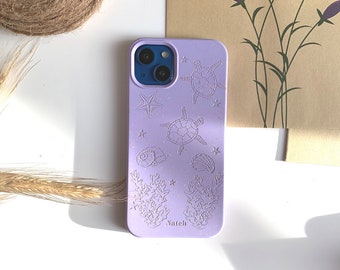 Purple Iphone Case Etsy Uk