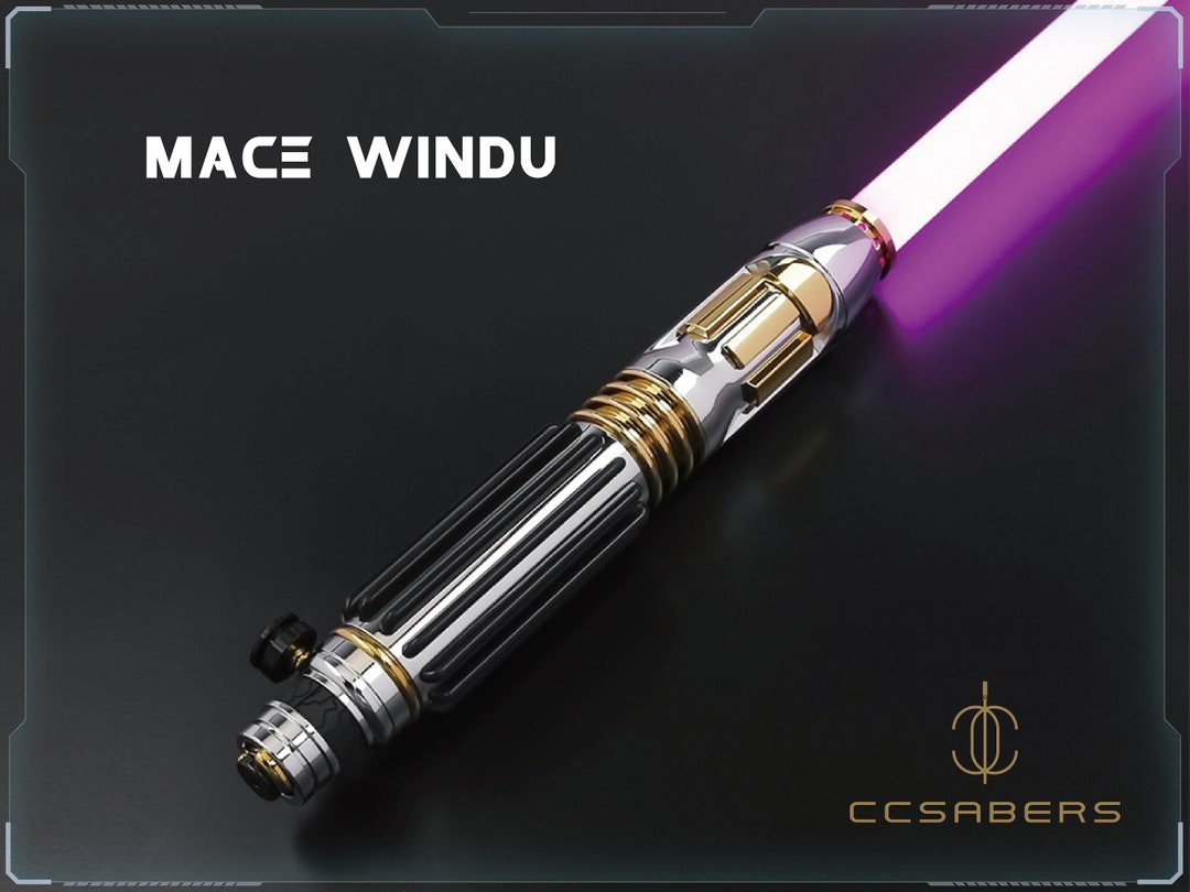 Ccsabers Mace Windu Rgb/neopixel Lightsaber Proffieboard Core, Bright
