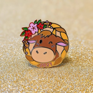 Lunar New Year 2021 Year of Ox Pin