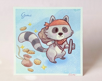 Dn'D cosplay Gomi Raccoon Rogue/Bandit
